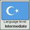 Uyghur language level INTERMEDIATE