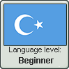 Uyghur language level BEGINNER