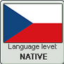 Czech language level NATIVE