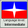 Interlingua language level INTERMEDIATE