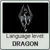 Dovahzul language level DRAGON by TheFlagandAnthemGuy