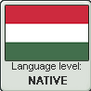 Hungarian language level NATIVE