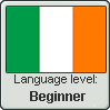 Irish language level BEGINNER