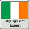 Irish language level EXPERT