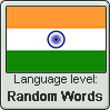 Hindi language level RANDOM WORDS by TheFlagandAnthemGuy