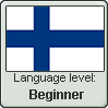 Finnish language level BEGINNER by TheFlagandAnthemGuy