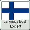 Finnish language level EXPERT by TheFlagandAnthemGuy