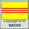 Southern Vietnamese language level NATIVE by TheFlagandAnthemGuy