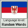 Lower Sorbian language level RANDOM WORDS