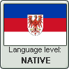 Lower Sorbian language level NATIVE