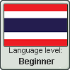 Thai language level BEGINNER by TheFlagandAnthemGuy