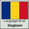 Romanian language level BEGINNER