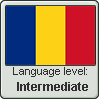 Romanian language level INTERMEDIATE