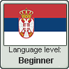 Serbian language level BEGINNER