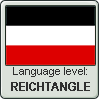 German language level REICHTANGLE