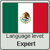 Mexican Spanish language level EXPERT