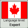 Canadian English language level EXPERT