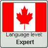 Canadian English language level EXPERT by TheFlagandAnthemGuy
