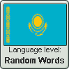 Kazakh language level RANDOM WORDS by TheFlagandAnthemGuy