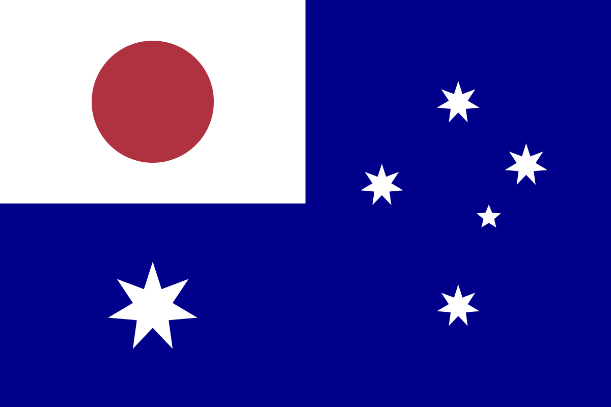 Flag a Japanese Australia by TheFlagandAnthemGuy on DeviantArt