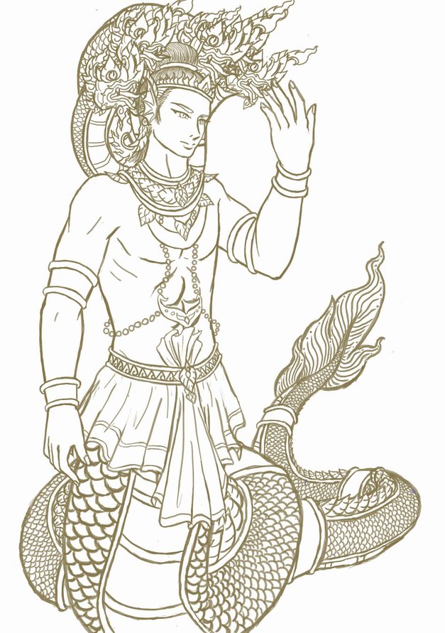 Zonos as Asian Lord of Naga