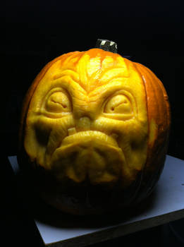 Alien pumpkin demo