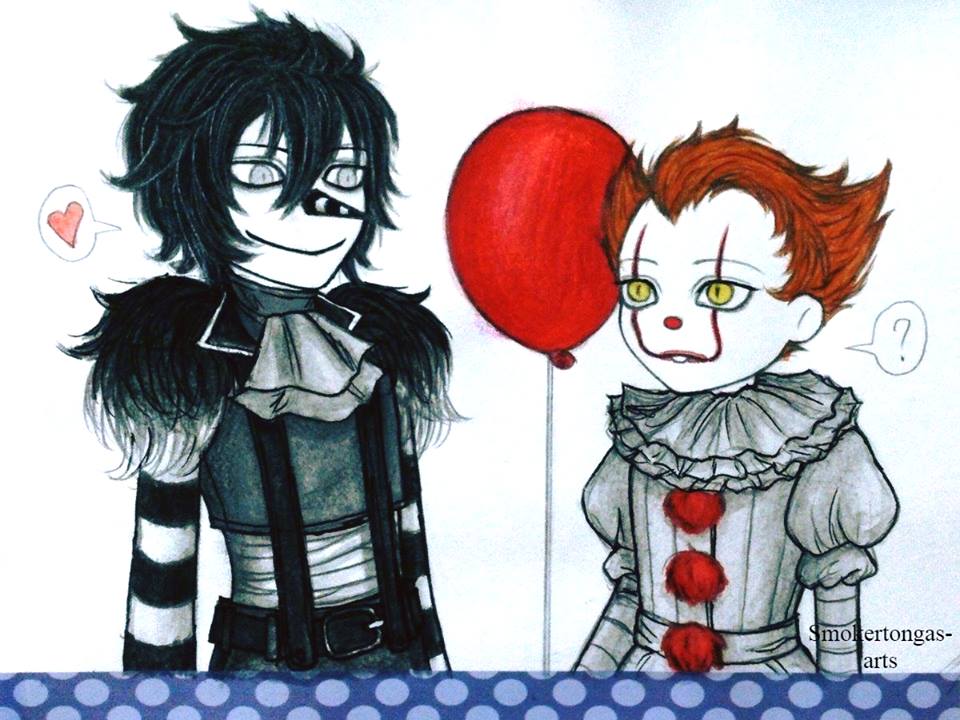 wallpapers Laughing Jack Creepypasta Drawings Easy laughing jack and pennywise by