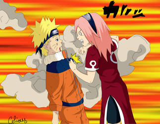 Narusaku: fight