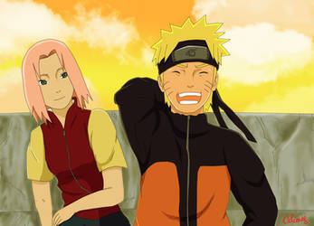 Narusaku: admiration