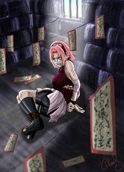 Sakura: prison cell