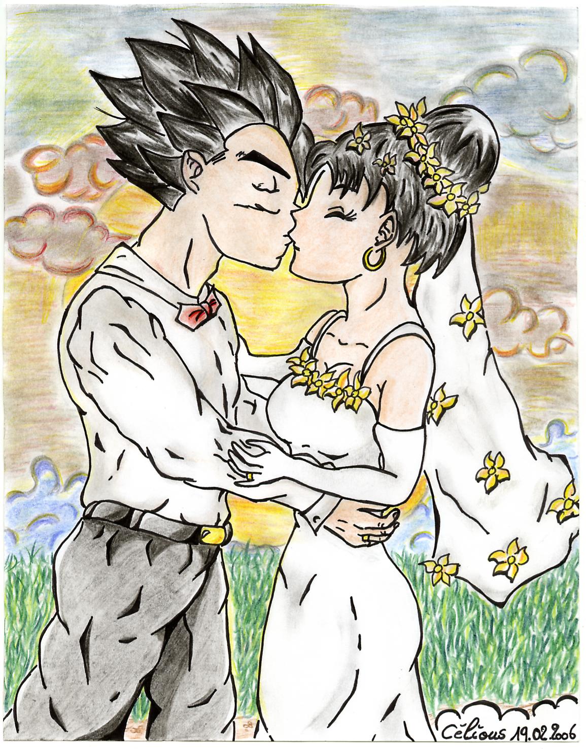 gohan videl's wedding by Celious on DeviantArt