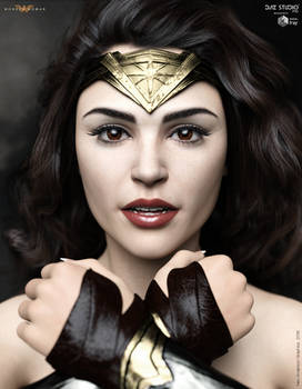 Wonder Woman Portrait Movie version