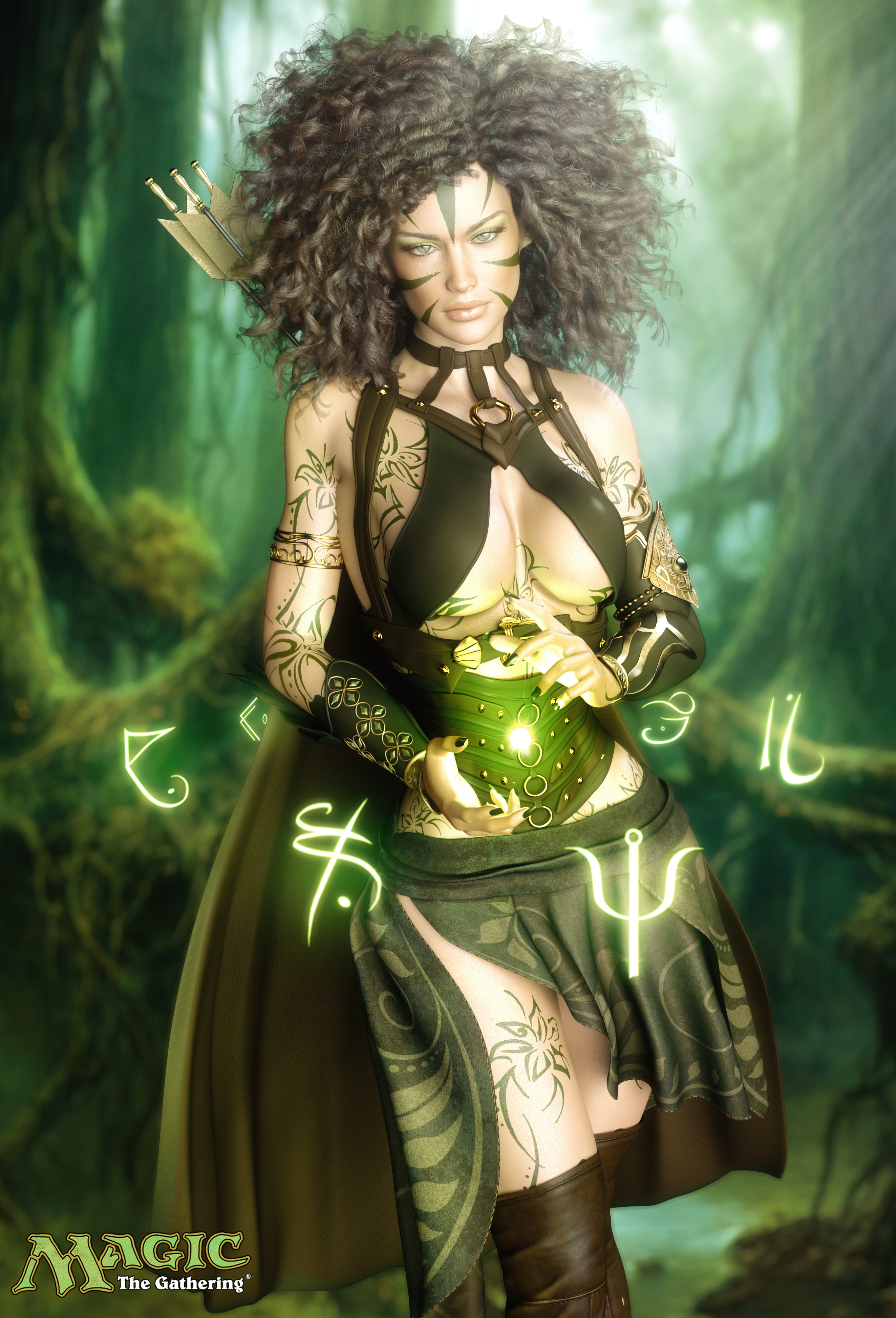 Mtg Nissa Revane 19 By Neoanderson79 On Deviantart