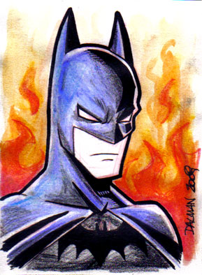 Batman Sketchcard