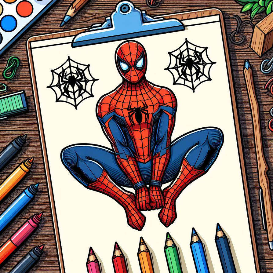 Spider-man-dessin-anime (3) by dessinaii on DeviantArt