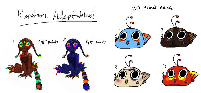 Random Adoptables - 1