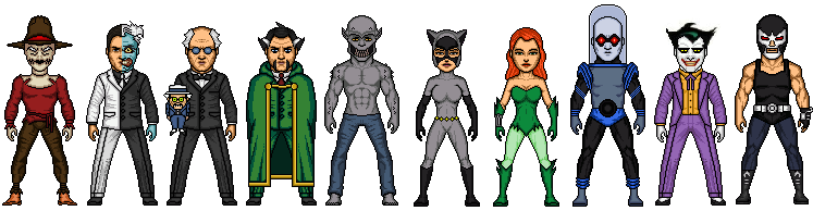 Some Villains From Batman TAS by Stuart1001 on DeviantArt