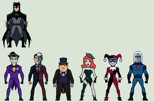 Batman + Rogues Gallery (Justice League Action)