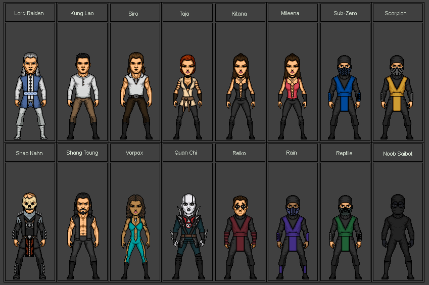 MORTAL KOMBAT XL by XAMOEL on DeviantArt