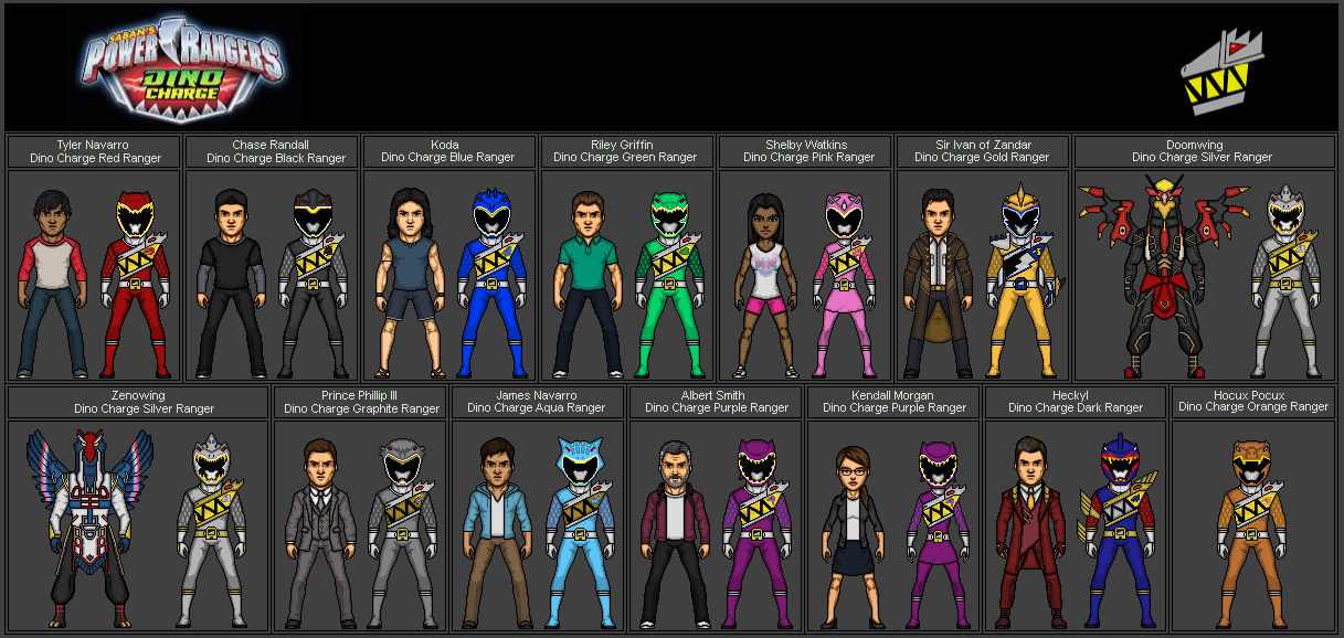 Power Rangers Dino Charge (2015) by Stuart1001 on DeviantArt
