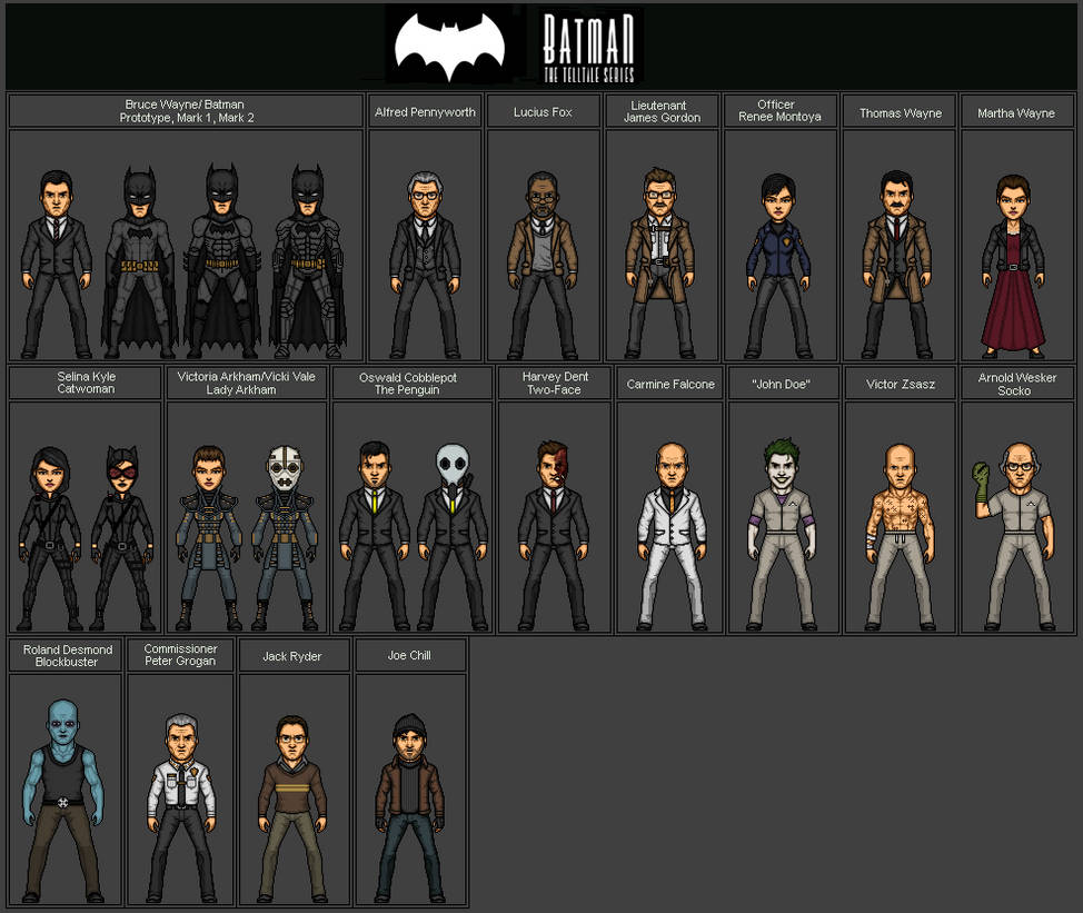 Telltale Batman By Stuart1001 On DeviantArt