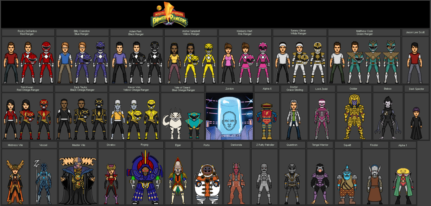 Mighty Morphin Power Rangers Recharged (2022-) by Stuart1001 on DeviantArt
