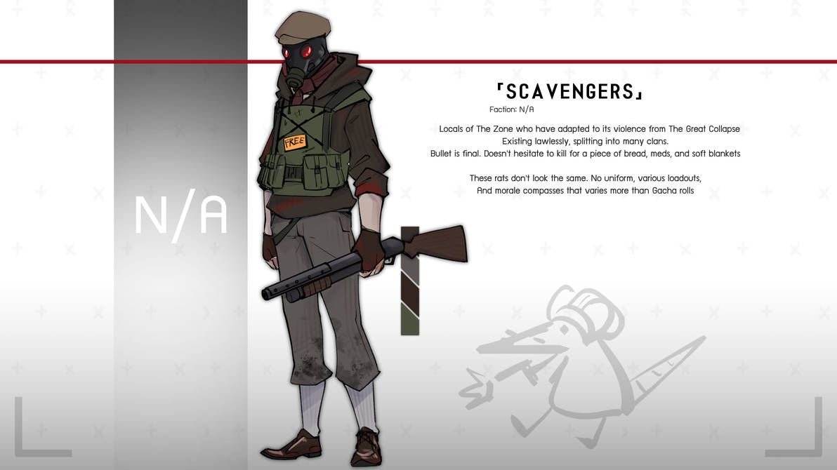 Scav Prototype Sticker Project:UNTiTLED - Scav by MarionSoda on DeviantArt