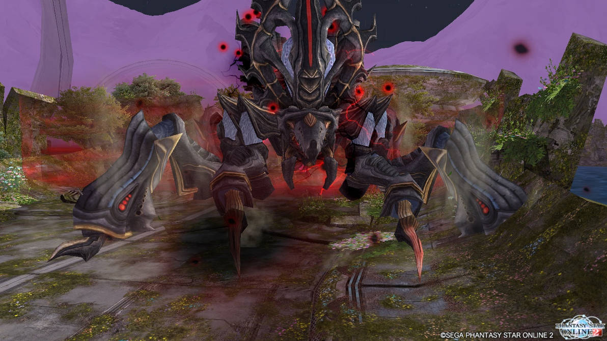 PSO2: Ruinous Hollow Shell: Dark Ragne by Tynorg-Six on DeviantArt