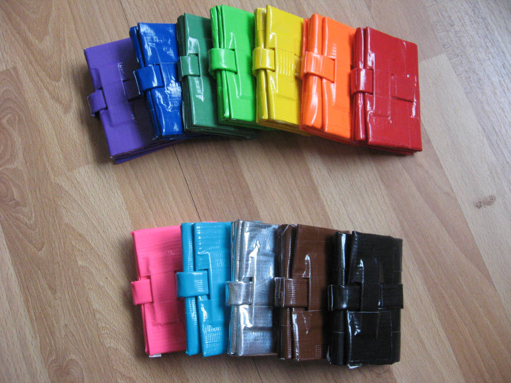 Duct tape wallet by duct-tape-pirate on DeviantArt