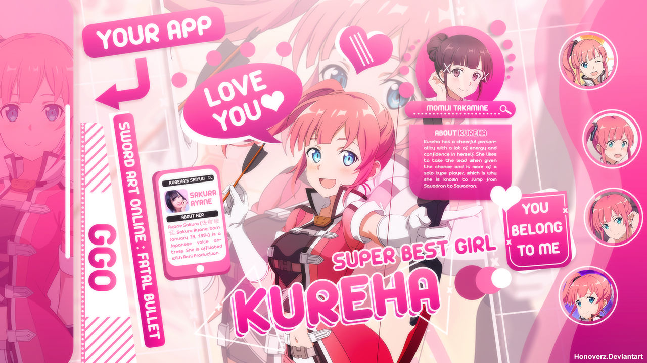 Kureha Sword Art Online Fatal Bullet Wallpaper By Honoverz On Deviantart Kureha Sword Art Online Fatal Bullet Wallpaper By Honoverz On Deviantart