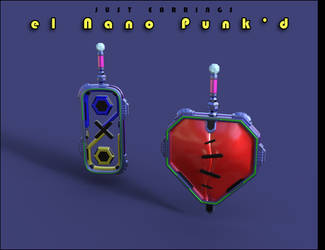 Just Earrings el Nano Punkd 03