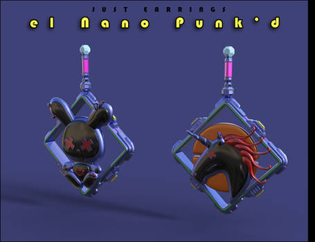 Just Earrings el Nano Punkd 04