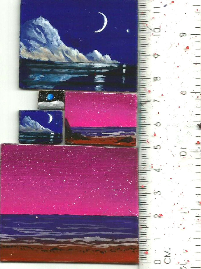 Assorted micropaintings