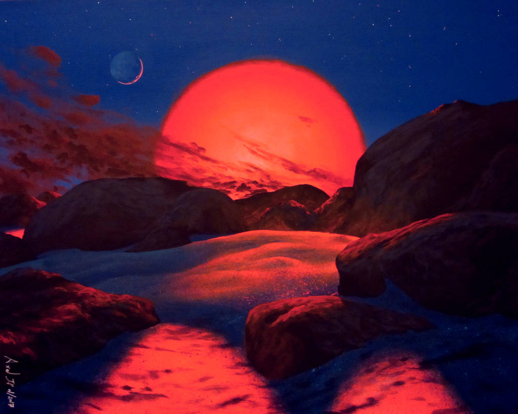 Perfect Sunset Forever V by Axel-Astro-Art